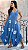Vestido Pontas Azul Céu - Imagem 1