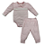 Conjunto body renda e culote pregas bebê algodão egípcio - Imagem 3