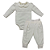 Conjunto body renda e culote pregas bebê algodão egípcio - Imagem 2