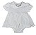 Body vestido liso com laço bebê em algodão egípcio - Imagem 8