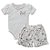 Conjunto body laço com shorts babado bebê em algodão egípcio - Imagem 7