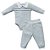Conjunto body picot com calça bebê em algodão egípcio - Imagem 2