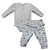 Conjunto body com calça babado bebê algodão egípcio - Imagem 4