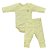 Conjunto prematuro body com calça bebê algodão egípcio - Imagem 2