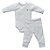 Conjunto prematuro body com calça bebê algodão egípcio - Imagem 5