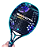 Raquete de beach tennis Fibra de carbono frame 12K GAIVOTA Profissional - Imagem 2