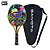 Raquete de beach tennis Fibra de carbono 18K GAIVOTA Profissional - Imagem 1