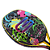 Raquete de beach tennis Fibra de carbono 18K GAIVOTA Profissional - Imagem 4