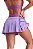 SHORT SAIA FRIENDLY (Beach tennis) - Lilas - Imagem 2
