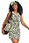 VESTIDO COM SHORT PRINT LINCE (BEACH TENNIS) - Animal Print - Imagem 1