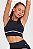 TOP CROPPED BICOLOR  / PRETO - Imagem 2