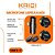 Microfone de Lapela sem Fio Magnético KMF4-C - Imagem 3