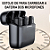 Microfone Lapela Celular Sem Fio Duplo iPhone Com Case - Imagem 2