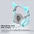 Headset gamer com orelhas, 36h de bateria, Bluetooth, Hi-Res, RGB personalizável - Imagem 11