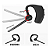 Fone Bluetooth Altomex A-w3 Com Microfone Para Motorista Preto - Imagem 4