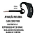 Fone Bluetooth Altomex A-w3 Com Microfone Para Motorista Preto - Imagem 3