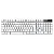 Teclado Gamer Rise Mode G1 Led Rainbow, Branco - RM-TG-01-FW - Imagem 4