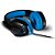 Headset Gamer Warrior 2.0 com LED USB Preto e Azul - PH244 - Imagem 2