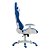 Cadeira Gamer MX5 Giratória Branco e Azul MYMAX - Imagem 3