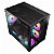 Gabinete Gamer Liketec Cube Kirra, RGB, Mid Tower, Vidro Temperado, Black, Sem Fonte, Com 4 Fans - Imagem 2