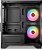Gabinete Gamer TGT Gladiator, Rainbow, Mid-Tower, Lateral de Vidro, Com 2 Fans, Preto, TGT-GLD-BK - Imagem 3
