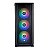 Gabinete Gamer Mancer Narok, RGB, Mid-Tower, Lateral de Vidro, Com 3 Fans, Preto, MCR-NRK-RGB01 - Imagem 2