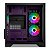 Gabinete Gamer Mancer CV100 Purple Edition, ARGB, Mid-Tower, Lateral De Vidro, Com 3 Fans, Preto, MCR-CV100-PEB - Imagem 2