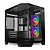 Gabinete Gamer Mancer CV700B, Mini-Tower, Lateral de Vidro, Com 2 Fans, Preto, MCR-CV700B-BK-2F - Imagem 1