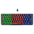Teclado Semi Mecânico Gamer Rise Mode G2 Mini, RGB, USB-C, Layout 60%, Preto - RM-TG-02-B - Imagem 1