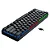 Teclado Semi Mecânico Gamer Rise Mode G2 Mini, RGB, USB-C, Layout 60%, Preto - RM-TG-02-B - Imagem 4