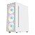 Gabinete Gamer Acegeek Diamond R339, Rainbow, Mid-Tower, Lateral de Vidro, Branco, s/ fan, AG-DIAMOND-R339-WH-I3F - Imagem 3