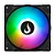 Kit com 3 Ventoinhas Rise Mode X, 120mm, Led ARGB, Preto - RM-XLD-02-ARGB - Imagem 3