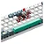 Teclado Mecânico Gamer Machenike K500-B61, RGB, Switch Huano Red, Branco - MAC-K500-B61WR-ABNT2 - Imagem 2