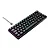 Teclado Mecânico Gamer Hyrax Thunder HCK61, LED Vermelho, Switch Red, 100% anti-ghosting, ABNT2, Preto - HCK61B-RED-LED - Imagem 4