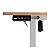 Mesa Office Zinnia Astera, 120cm, Com Regulagem de Altura, Madeira, ZNO-ASRA12-WD01 - Imagem 3