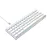 Teclado Gamer Mecanico Hyrax Thunder Hck61, ABNT2, Branco, Switch Azul - Imagem 2
