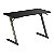 Mesa Gamer Brateck, 120cm, Preto, BRATECK-GMD02E-1 - Imagem 1