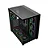 Gabinete Gamer Liketec Zeus V3, ATX, Frontal e Lateral em Vidro Temperado, Sem Fans, Preto - LC-KB-ZEUSV3-2025-1000 - Imagem 2