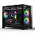 Gabinete Gamer Hyrax HGB710, Mini Tower, M-ATX, Frontal e Lateral Em Vidro Temperado, Sem FANs, Preto - HGB710B - Imagem 4