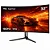 Monitor Gamer Hq Ultra 32" Curvo 1ms, 180hz, Quad Hd (qhd) - 2560x1440, Amd Freesync, HDMI, Dp, Hq32c180 - Imagem 1