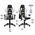 Cadeira Gamer MX5 Giratoria Preto/Branco MYMAX - Imagem 4