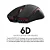 Mouse Gamer com Fio Fantech Crypto VX7, 8000 DPI 6 botões, Preto - Crypto VX7 B - Imagem 3