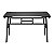 Mesa Gamer Brateck, 120cm, Preto, BRATECK-GMD15-19 - Imagem 2