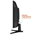 Monitor Gamer Curvo Husky Boreal 24", FHD, 180Hz, 1ms, Adaptive Sync, VA, DisplayPort e HDMI, HDR - HMG00424PT - Imagem 5