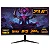 Monitor Gamer SuperFrame Precision Ultra V4, 23.6 Pol, Curvo, Full HD, VA, 180Hz, FreeSync/G-Sync, HDMI/DP, SFPCCB-24180-FHD - Imagem 1