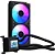 Water Cooler Kalkan Aura Lcd 240, 240mm, ARGB, Com Display Lcd, Intel-amd, Preto, Klk00102 - Imagem 2