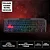 Teclado Gamer Acer Nitro Nkw100, RGB, Membrana De Borracha, Ergonômico e Silencioso USB Tipo-A, ABNT2, Preto - GP.KBD11.05F - Imagem 4