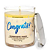 Champagne Toast Vela 1 Mecha -Congrats! | Bath and Body Works - Imagem 1
