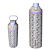 Garrafa de água floral bege de aço inoxidável Hydrapeak 26 oz - 800ml - Imagem 2