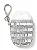 Porta Alcool gel pedras brilhosas - Bath and Body Works - Imagem 1
